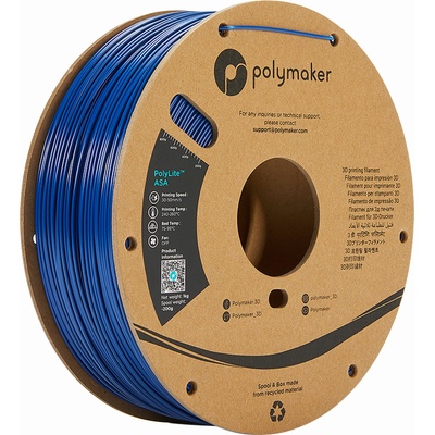 Polymaker PolyLite ASA Синьо - 1, 75 mm / 1000 g (PF01005)