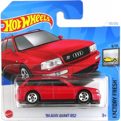 Mattel Hot Wheels 94 Audi Avant RS2 červené