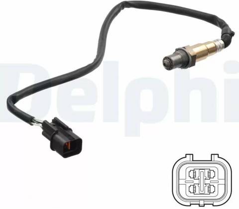 DELPHI Lambda sonda DF ES21287-12B1