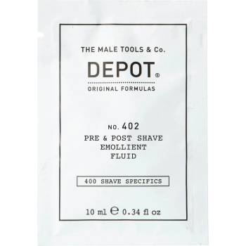 Depot 400 Shave Specifics № 402 етерични масла успокояващ флуид преди и след бръснене 10 ml