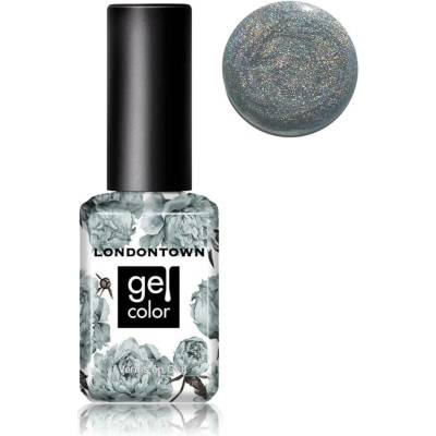 LONDONTOWN Gel Nice and Icy gélový lak na nechty holografická platina 12 ml