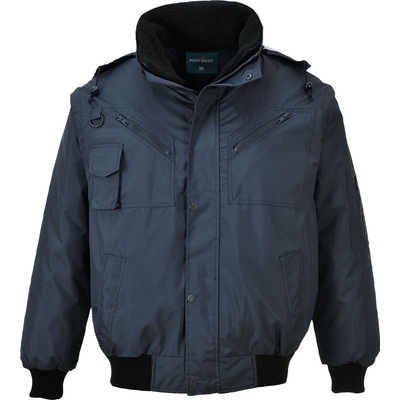 Portwest f465 / Водоустойчив зимен бомбардировач 4в1 - тъмносиньо m (f465nvrm)