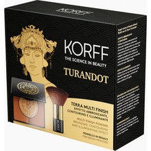 Korff Cure Make Up bronzer L. E. Turandot 8,5 g + štětec kabuki