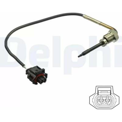 DELPHI Čidlo teploty výfukových plynů DF TS30208