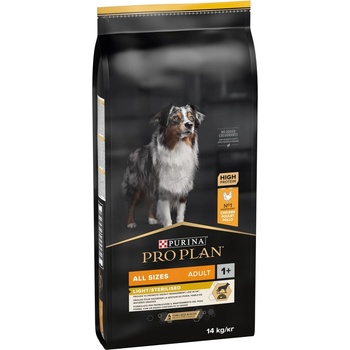 Purina Pro Plan Dog All size Adult Light Sterilised за кучета с наднормено тегло или кастрирани от всички породи с пиле 14kg