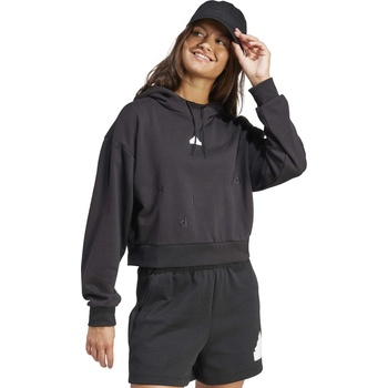 Adidas Суитшърт Embroidered French Terry Crop Hoodie