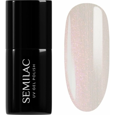 Semilac UV Hybrid Inner Glow gelový lak na nehty odstín 960 Pink Glazed 7 ml