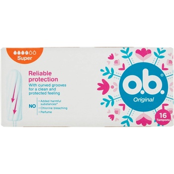 Johnson & Johnson OB Оригинал 16 бр. Супер плюс