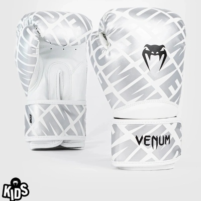 Venum | Официален Вносител за България Детски Боксови Ръкавици Venum Contender 1.5XT White/Silver - 6 oz