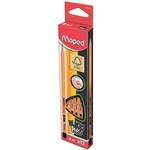 Maped Графитен молив, B, триъгълен, MAPED "BlackPeps" 850024FC (850024FC)