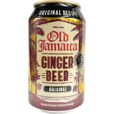 Old Jamaica Ginger Beer nealko 0% 0,33 l (plech)