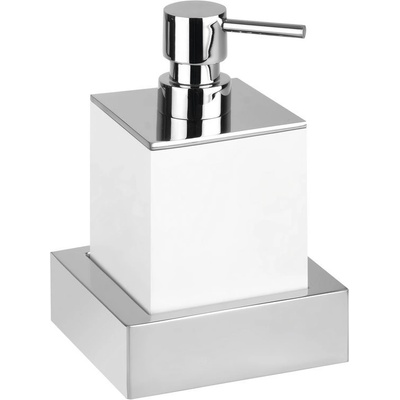 SAPHO X-STEEL dávkovač mýdla na postavení 200ml, bílá mat XS104W