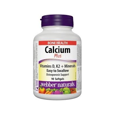 Webber Naturals Calcium Plus 90 kapslí