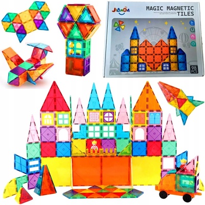 Ricokids Magnetické kocky Tower RK 768