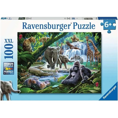 Ravensburger - Puzzle Jungle Animals XXL - 100 piese
