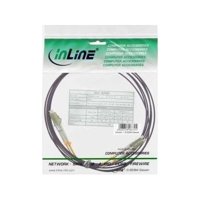 InLine 88526P InfiniBand и оптичен кабел 50 м 2x LC Пурпурен (88526P)