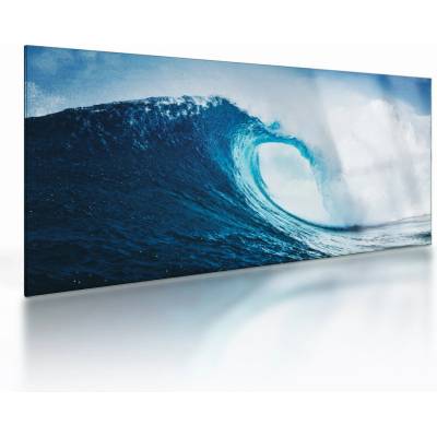 Sklenený obraz - Vlna oceánu, jednodielne 100x50 cm na skle