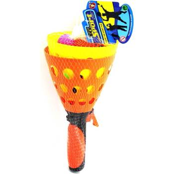 catch ball set 2 košíčky 20cm se 3 míčky