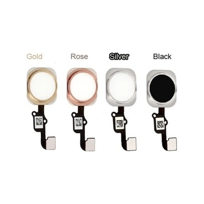 Flex iPhone 6S, 6S PLUS tlačítko HOME white (silver)