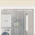 vidaXL Планки скрепителни, 6 бр, сребристи, 20 см, неръждаема стомана (153876)