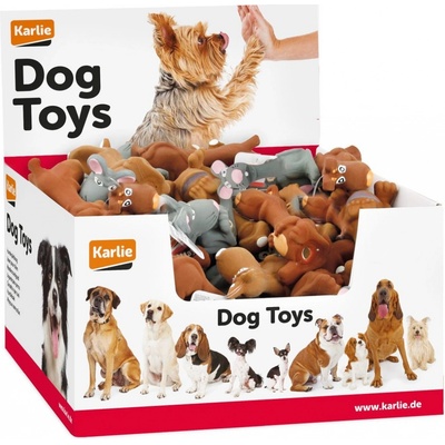 Karlie-Flamingo latexový pískací Skippy 10 cm