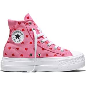 Converse Маратонки Converse Kids' High-Top Trainers - Pink/Red/Wht