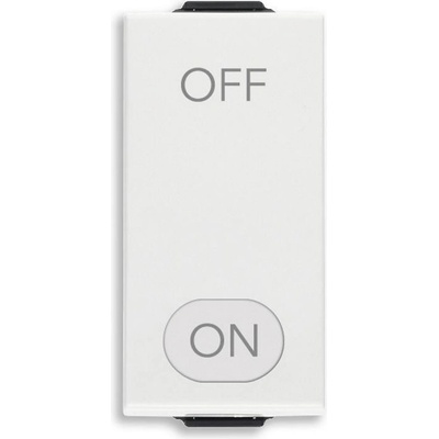 Vimar 09016 Ключ 2p 20ax символ on/off 250v 1М Бял neve up (09016)