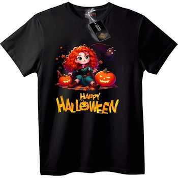 NOONEBRAND Тениска Вещица Halloween - 2XL, Black
