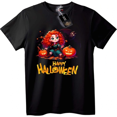 NOONEBRAND Тениска Вещица Halloween - 2XL, Black