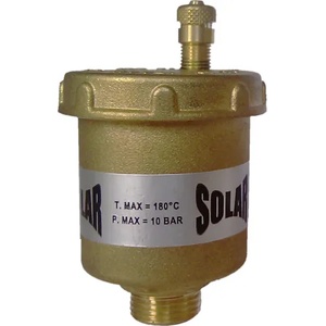 Rinaldi & pettinaroli - Италия R&p 7008 solar 1/2" 180°c Соларен автоматичен обезвъздушител (700801200sg)