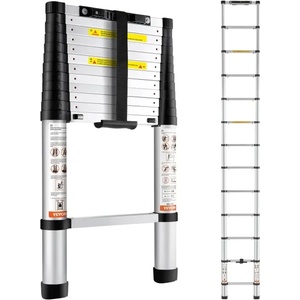VEVOR Телескопична сгъваема стълба vevor vv-sslt-12.5/ 3.8 м (vv-sslt-12.5)