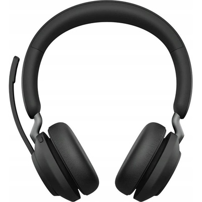 Slúchadlá na uši Jabra Evolve2 65 Link380a MS Stereo Black