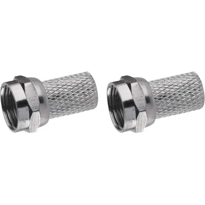 Emos F vidlica pre koax CB50, CB100 6.5mm 2ks K7331.2