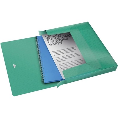 Esselte Colour`Breeze A4 doska s gumičkou zelená 25 mm