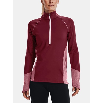 Under Armour UA ColdGear 1/2 Zip-RED Sweatshirt Under Armour | Cherven | ЖЕНИ | L