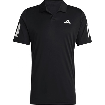 adidas Мъжка блуза с яка Adidas Club 3 Stripe Polo Shirt Mens - Black/White