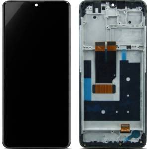 Oppo (OEM) Стъкло и LCD екран за Nokia 2.4, оригинален (OEM), черно (22396)