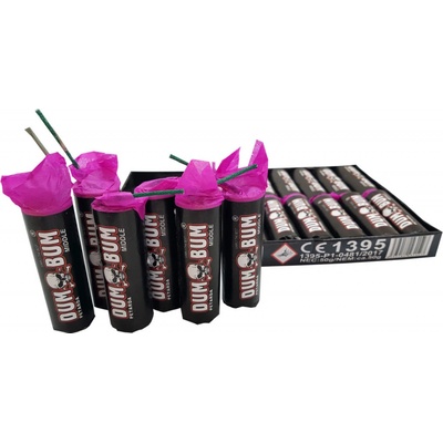 Petardy kompakty konfety ohňostroje Petardy DUM BUM MIDLLE 20 ks