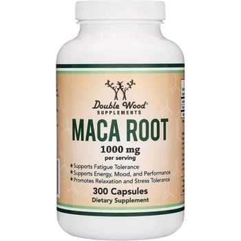 Image 1 of Double Wood Supplements Maca Root 1000 mg [300 капсули]