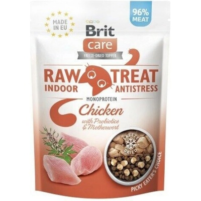 Brit Raw Treat Cat Indoor&Antistress Chicken 40 g