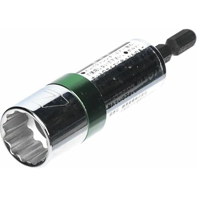 Hluboká nástrčná hlavice SK11 s šestihrannou stopkou 6,35 mm - 17 mm