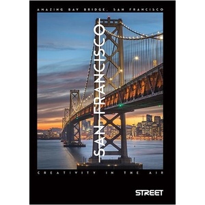 STREET Тетрадка карирана STREET A/4 50 листа Bridges 65762 (65762)