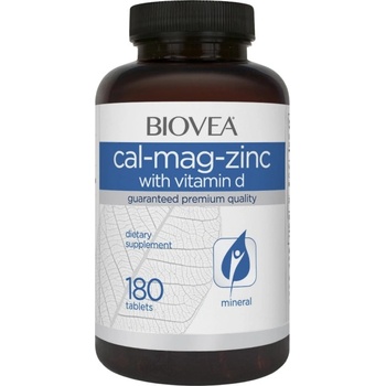 Image 1 of BIOVEA Cal-Mag-Zinc + Vitamin D [180 Таблетки]