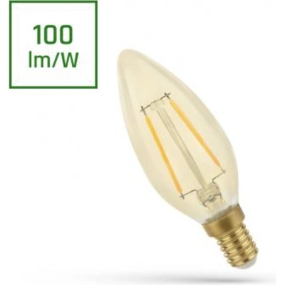 Spectrumled LED CANDLE C35 E-14 230V 5W COG Teplá bílá RETROSHINE