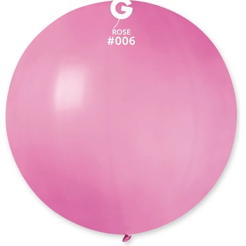 Image 1 of Gemar Кръгъл пастелен балон розов 80 см