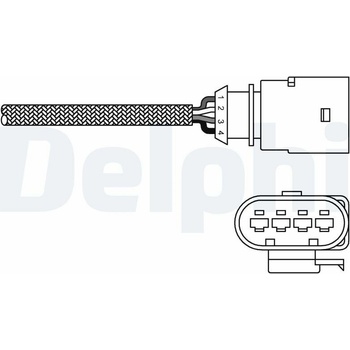 Lambda sonda DELPHI ES20289-12B1 (ES2028912B1)