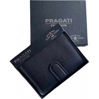 Pragati Fashion černá BS-306-L pánská kožená