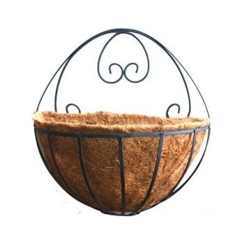 Image 1 of HORECANO Кокосова саксия стенна - 40 х 20см (019794)