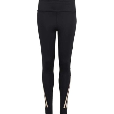 adidas 3 STRIPES LEGGINGS Dívčí tréninkové legíny, černá