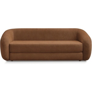 Bobochic Оранжев шенилов сгъваем диван 228 cm Neyo - Bobochic Paris (WT-NEYO-3R---W_1 P1474)